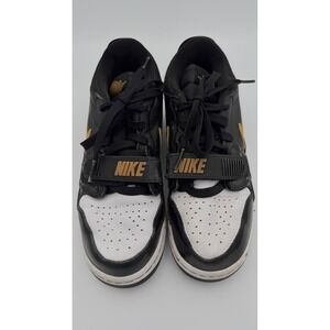 Nike Air Jordan Legacy 312 Low Black White Gold Sneakers CD7069-007